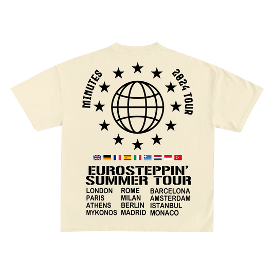 Eurosteppin' Luxury Tee - CREAM