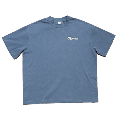 Hoop Therapy Session Luxury Tee - SLATE BLUE