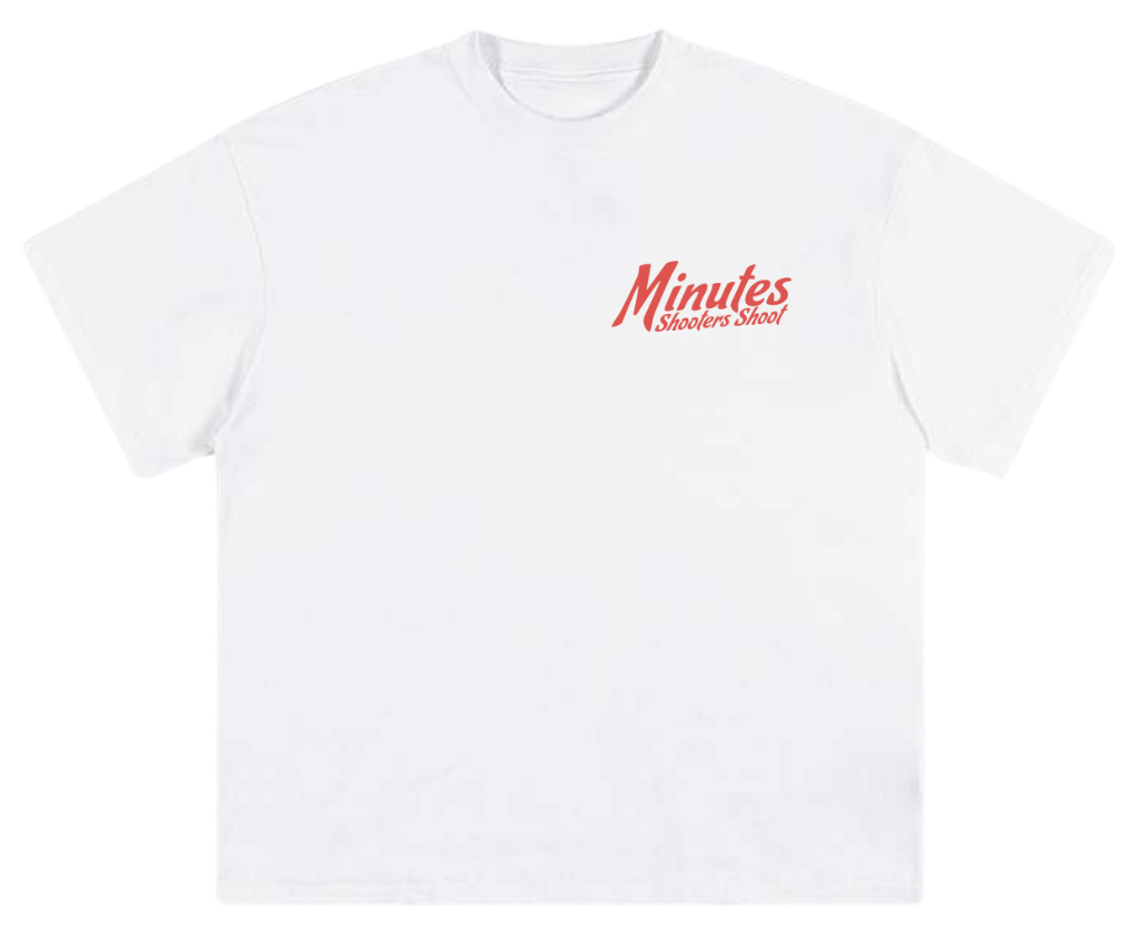 Shooters Shoot Luxury Tee - PEARL WHITE