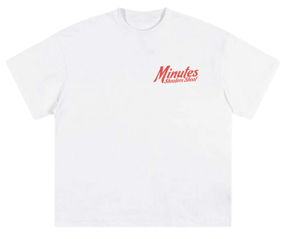 Shooters Shoot Luxury Tee - PEARL WHITE