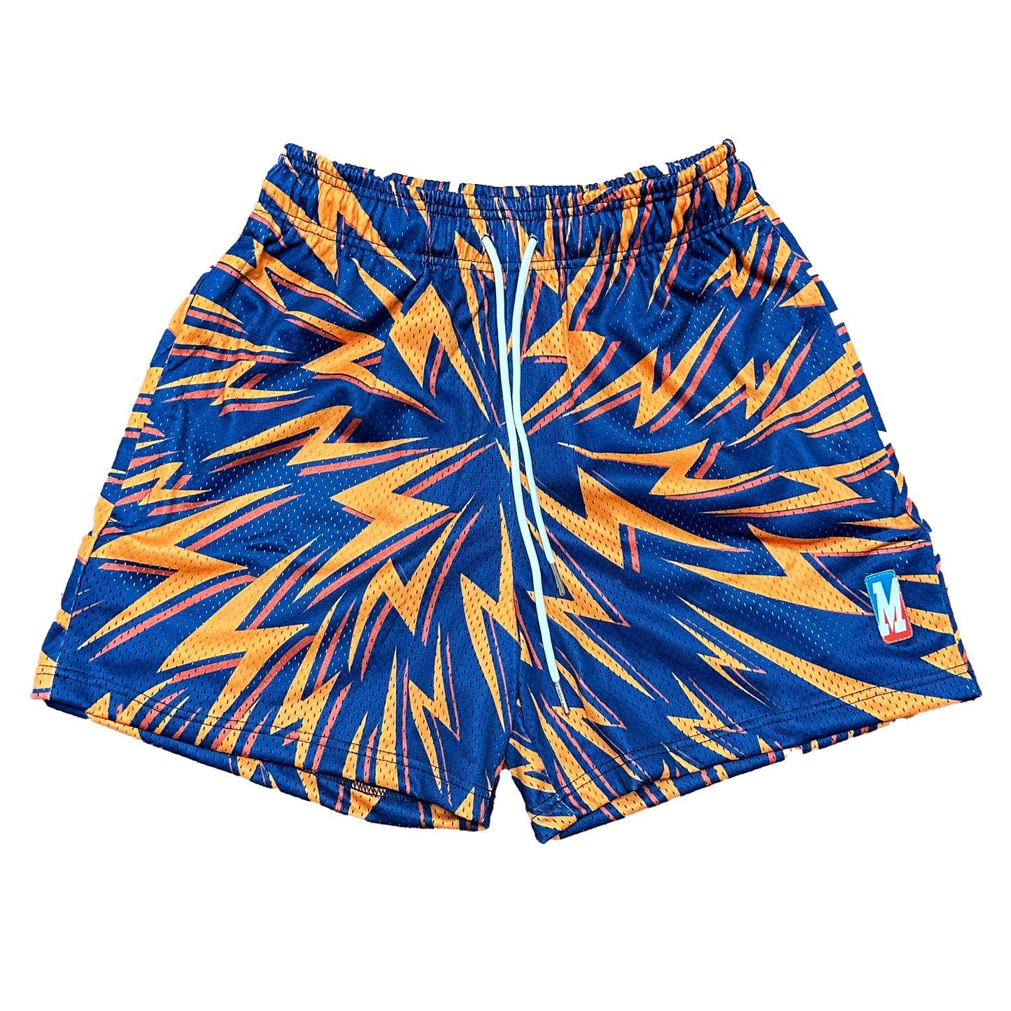 Tornado Lightning Mesh Shorts - NAVY