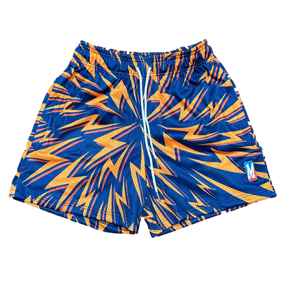 Tornado Lightning Mesh Shorts - NAVY